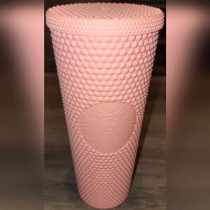 Starbucks 24 oz Spring Collection 2020 Tumbler - Matte Pink NO STRAW